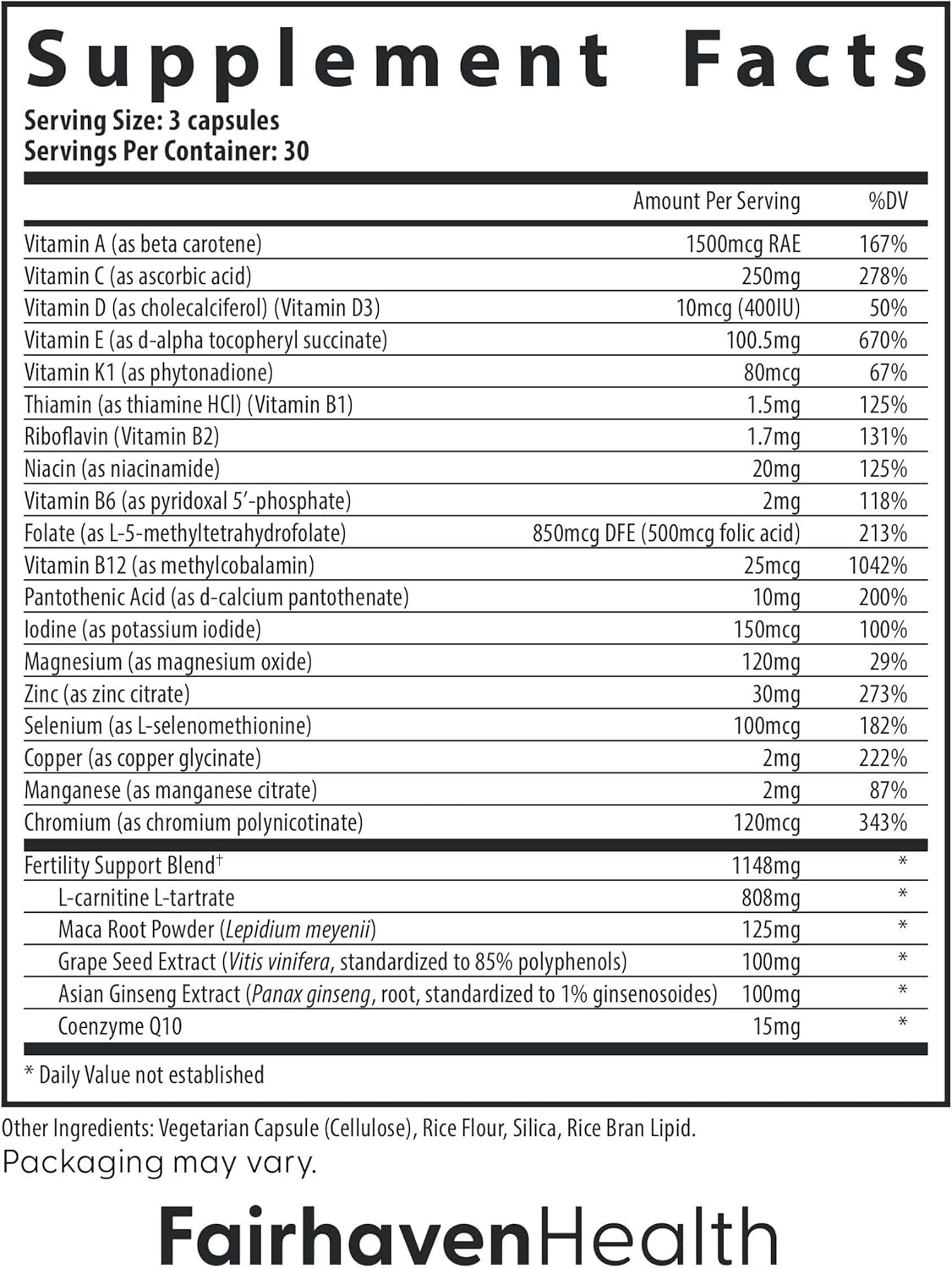 FertilAid® Multivitamin For Men